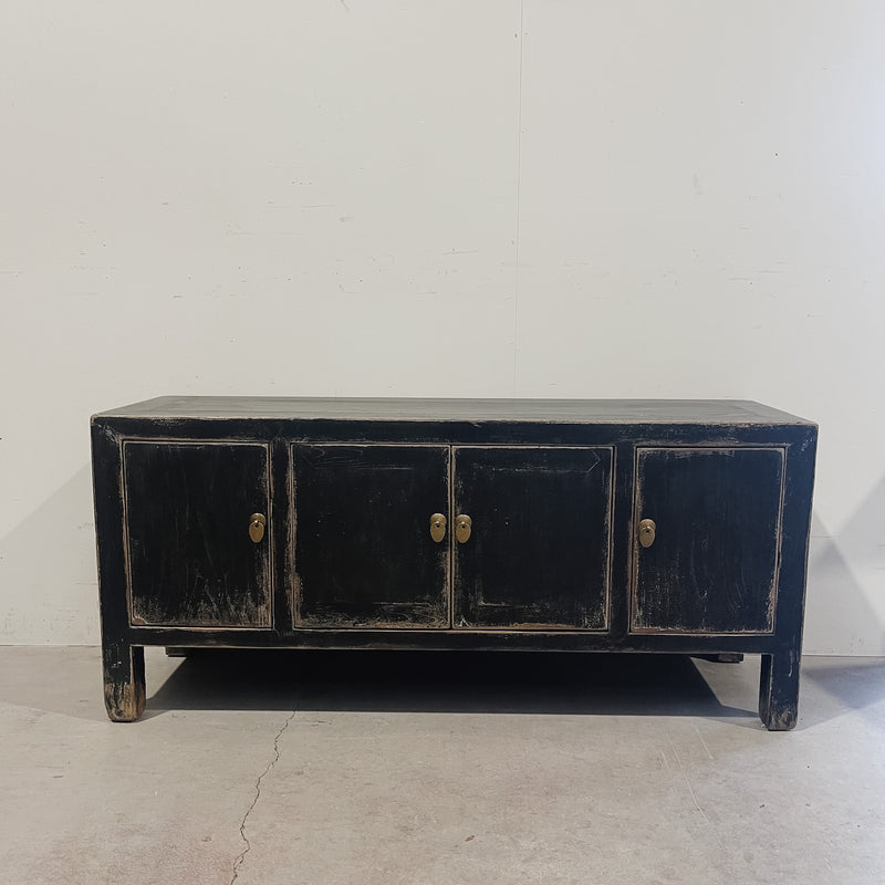 25214 Reclaimed Black Cabinet 1260 x 370 x 570H