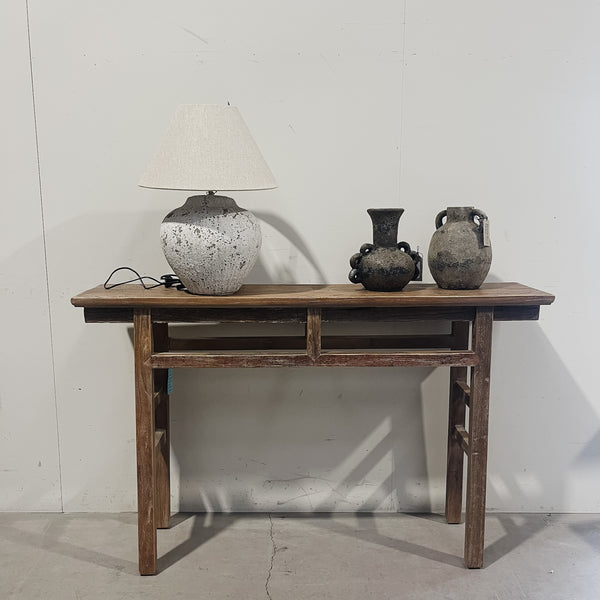 25276 Reclaimed Elm Side Table 1400 x 290 x 860H