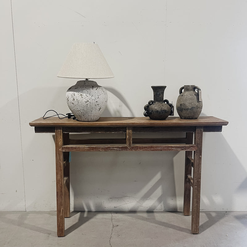 25276 Reclaimed Elm Side Table 1400 x 290 x 860H