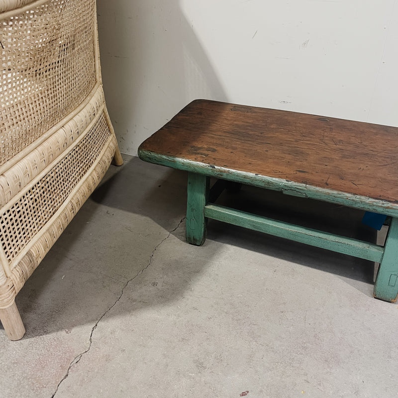 25211 Antique Painted Kang Table 760 x 400 x 270H