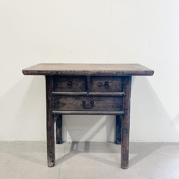 25256 Antique Elm Table 960 x 440 x 830 H