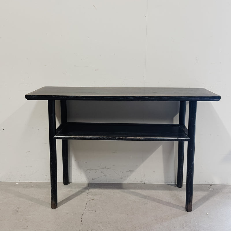 25267 Black Elm Side Table 1200 x 350 x 820H