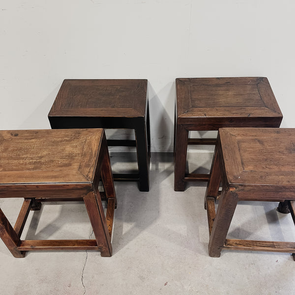 Rectangular Top Stool ANTIQUE