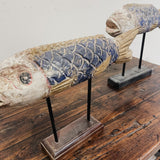 Wooden Fish on Stand