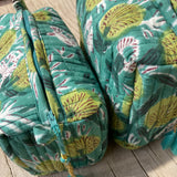 Hand Block Printed Cosmetic Bags