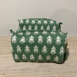 Hand Block Printed Cosmetic Bags