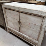 Antique whitewash cabinet