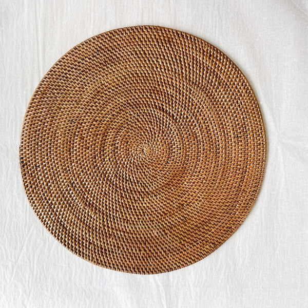 Rattan Full Grass Placemat 300mm