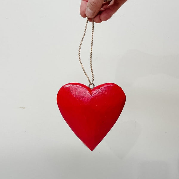 Wooden Heart w String