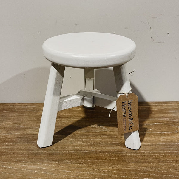 Round Top Elm Stool XS THREE COLOURS 240H
