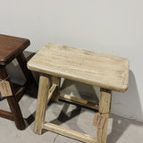 Rectangular Top Stool ELM 420 x 220 x 500H