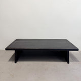 Reclaimed Pine Coffee Table Black - Brown & Home