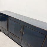 High Gloss Blue Cabinet - Brown & Home