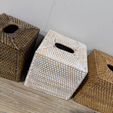 Rattan Tissue Box SQUARE
