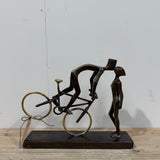 Bicycle Sculpture Kiss