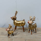 Wooden Reindeer Standing