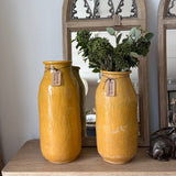 Yellow Terracotta Pot