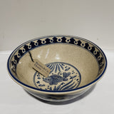 24153 Blue & White Ceramic Bowl