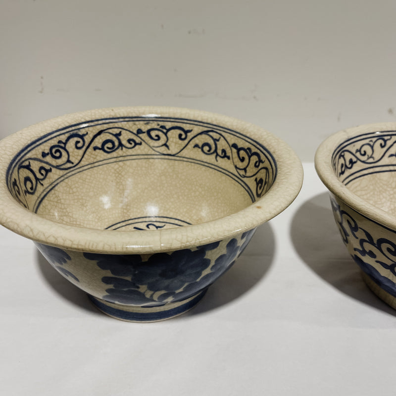 24153 Blue & White Ceramic Bowl