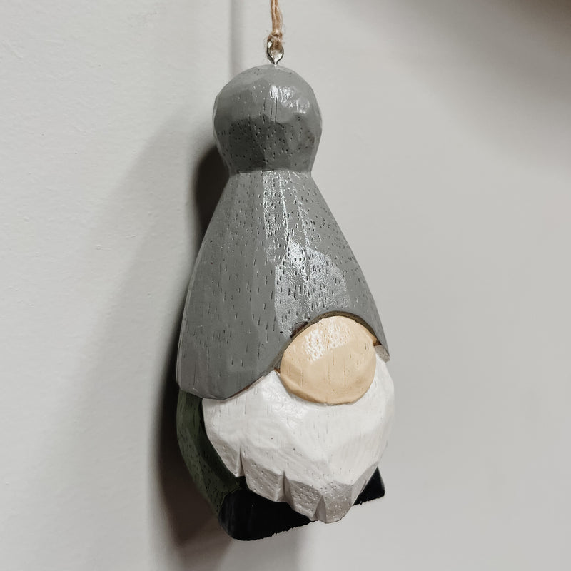 24261 Wooden Sleepy Santa 40 x 40 x 40