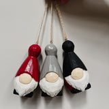 24261 Wooden Sleepy Santa 40 x 40 x 40