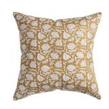 Walter G - Marbella Saffron (Hand Block Printed) Cushion Cover ONLY