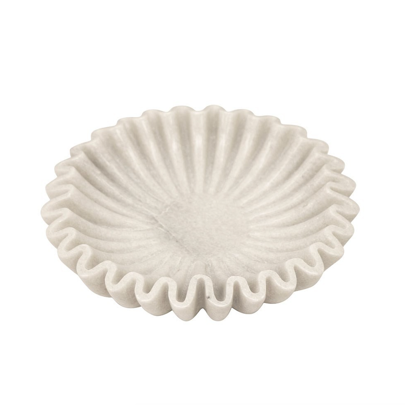 Pleat Marble Bowl