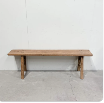 25218 Elm Bench Seat 1580 x 250 x 500H