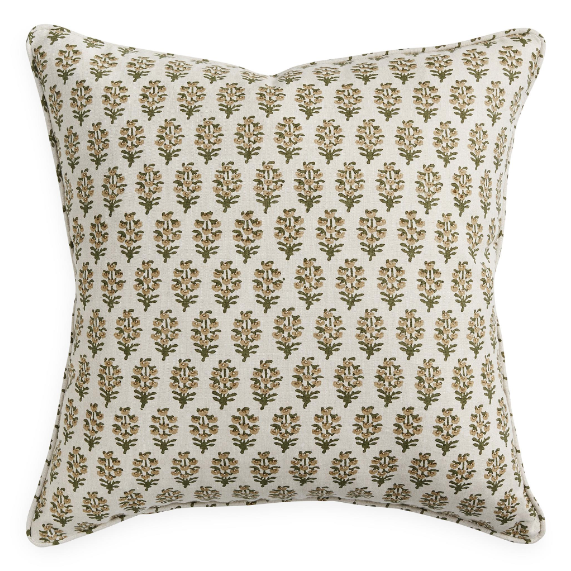 Walter G - Ashfa Desert ( Hand Block Printed ) Cushion Cover ONLY
