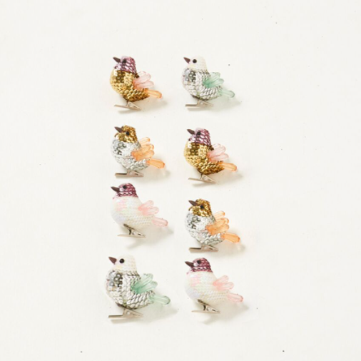 Carousel Sequin Bird EACH