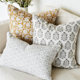 Walter G - Marbella Saffron (Hand Block Printed) Cushion Cover ONLY