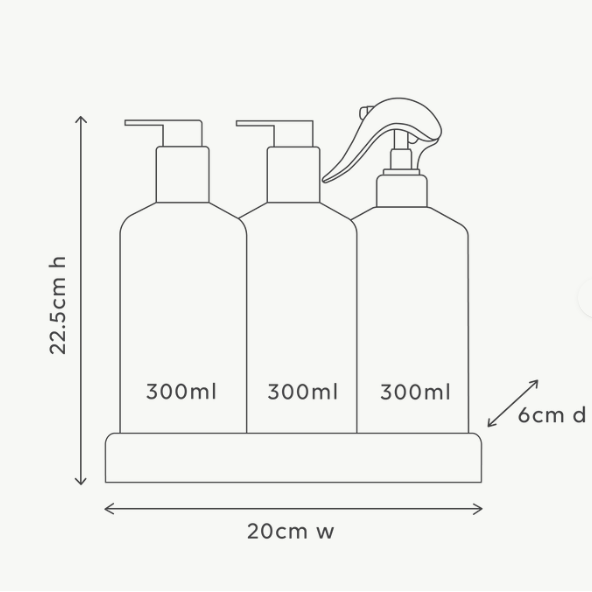 Al.ive Body Kitchen Trio & Towel Gift Set - LEMON MYRTLE & HONEYDEW