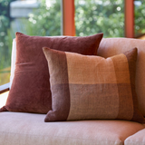 Città - Cotton Velvet Brick Cushion Cover ONLY