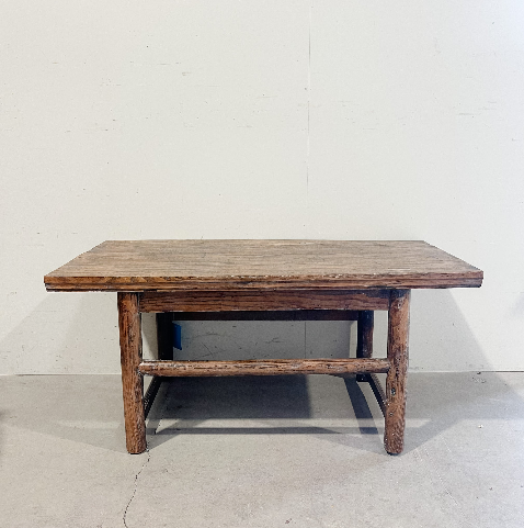 25240 Antique Elm Coffee Table 1000 x 490 x 450mm H