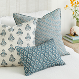 Walter G - Naples Mineral ( Hand Block Printed) Cushion Cover ONLY