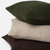 Citta - clay linen cushion 