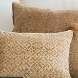 hand block printed cushion cover only 