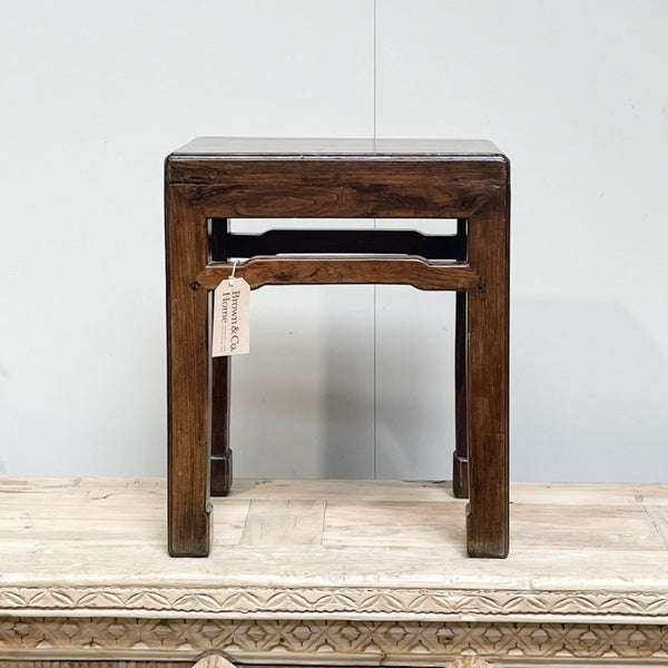 Rectangular Top Stool ANTIQUE