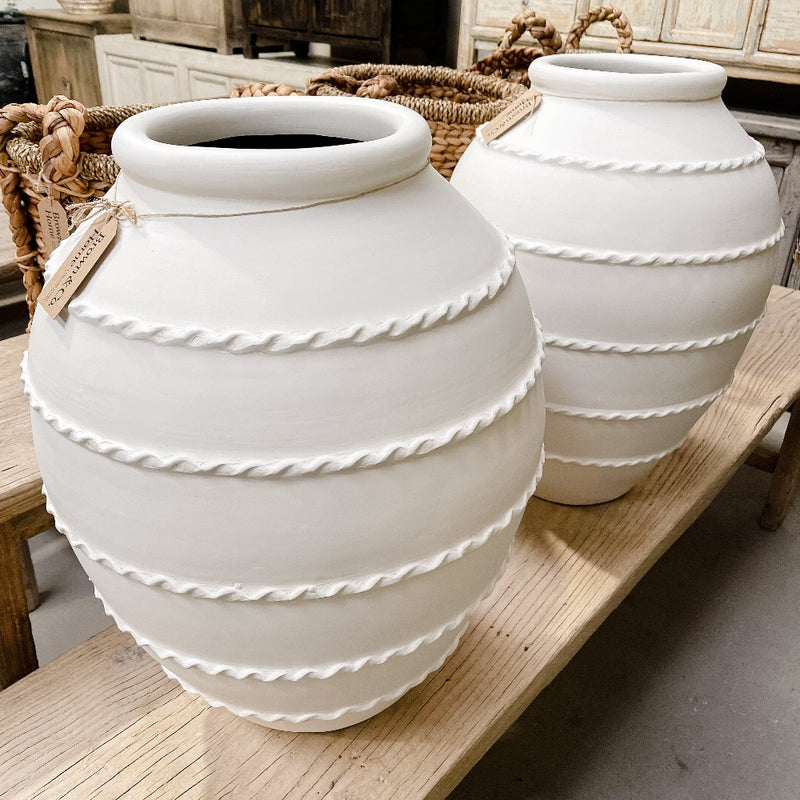Milky White LARGE PLANTER