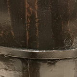 Antique Water Bucket  BLACK