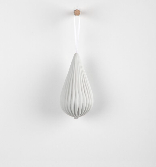 Alaskan Hanging Porcelain Teardrop