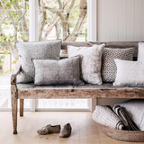 Walter G Flores Chalk (Hand Block Printed) Cushion Cover 