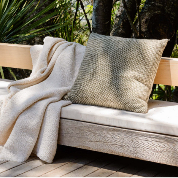 CItta - Hutt Wool Ivy/ Natural Cushion Cover