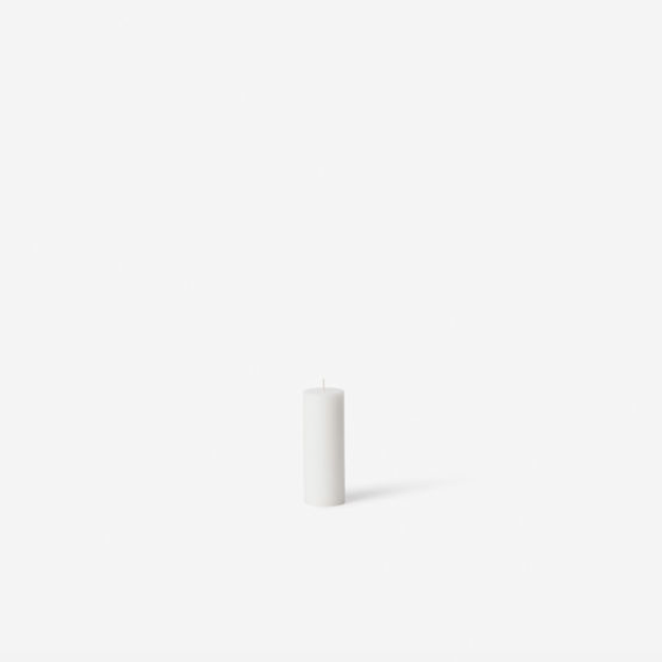 Citta - Pillar Candle White 3.7x10cm