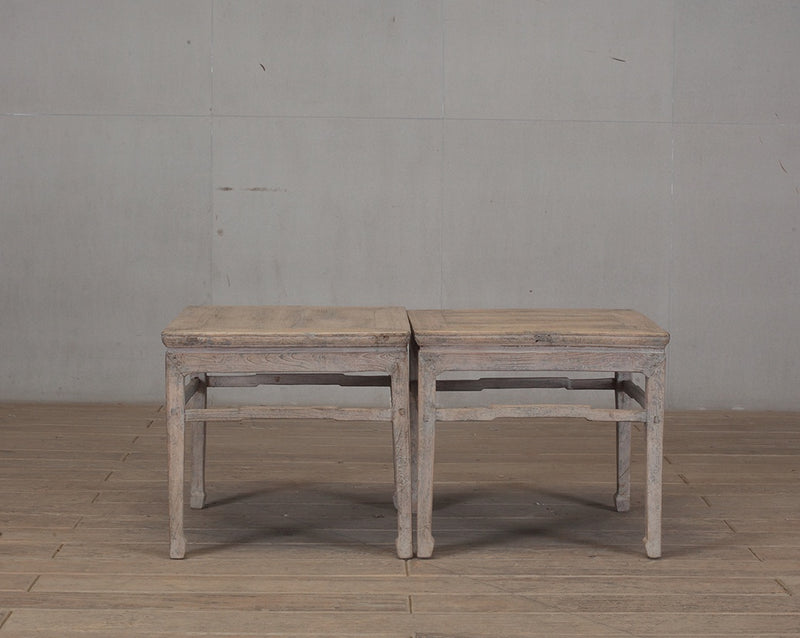 Restored Antique Table / Stool