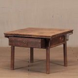 211217 Table w Drawer 760x760x460H c.1920