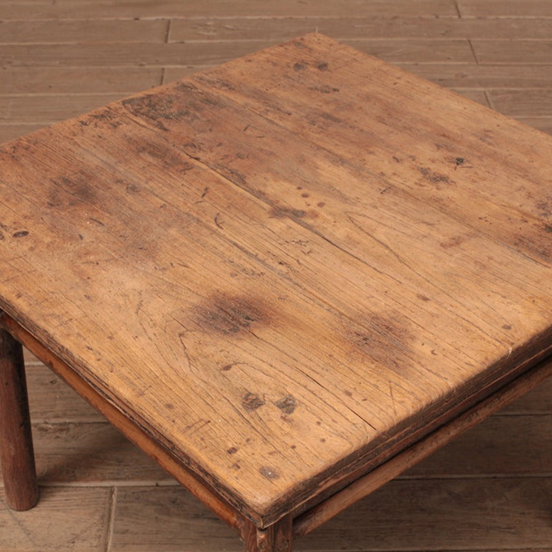 211217 Table w Drawer 760x760x460H c.1920
