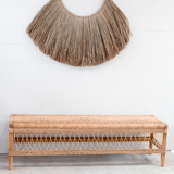 Rattan Bench Seat