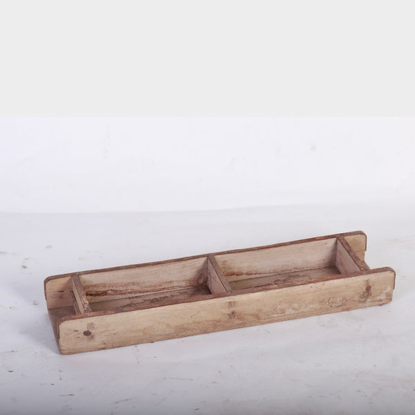 Wooden Brick Block Tray